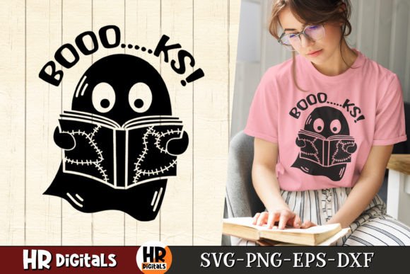 Booo...ks Funny Reading Halloween SVG Review