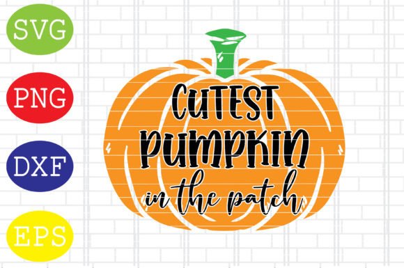 Cutest Pumpkin in the Patch Svg, Vector Review