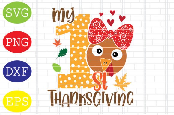 My 1st Thanksgiving Svg, Fall Svg Dxf Review
