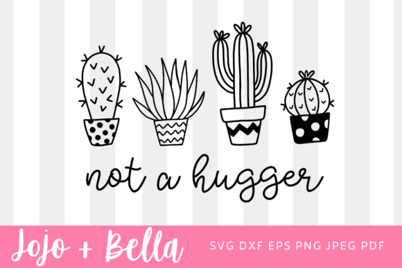 Not a Hugger Cactus SVG: A Designer's Review