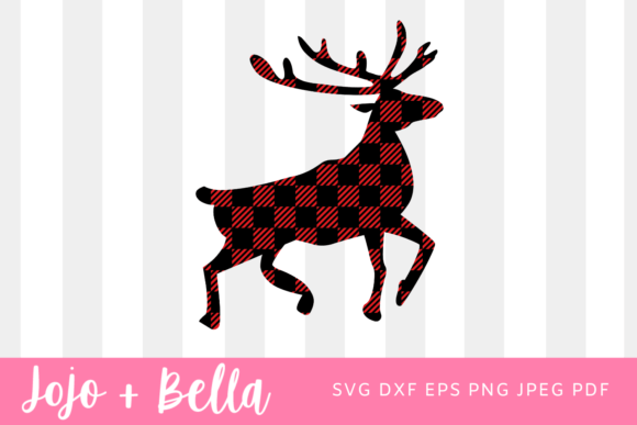 Reindeer SVG, Plaid Reindeer SVG: A Designer's Review