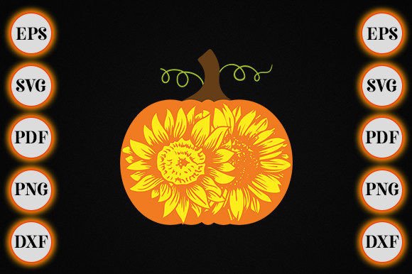 Sunflower Pumpkin Funny Holiday Design Review